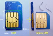 Cómo cortar tu chip SIM para usar tu teléfono 4G sin problemas
