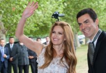 Ante más de 400 invitados, el gobernador Urtubey se casó con Isabel Macedo