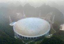  China inauguró el mayor telescopio del mundo para buscar vida extraterrestre