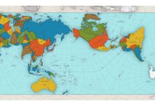 El extraordinario mapa que muestra al mundo como realmente es