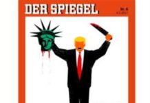 Polémica por la portada del semanario alemán Der Spiegel sobre Donald Trump