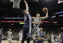 San Antonio Spurs, con Ginóbili, venció fácil en el primer duelo de playoff de cuartos de la Conferencia Oeste