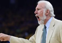 Leonard no jugará el próximo partido y Popovich enfureció con el jugador que lo lesionó: su reacción ante la prensa
