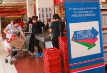Extienden «Precios Cuidados» hasta septiembre con suba promedio del 2,5%