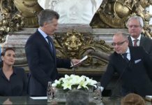 Jorge Faurie juró como nuevo canciller en reemplazo de Susana Malcorra