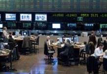 El Merval cortó racha de 5 alzas en fila: cedió 0,7% (cupones del PBI saltaron hasta 3,7%)