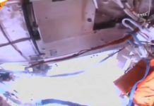 Increíble vídeo: una caminata espacial fuera de la EEI, en primera persona