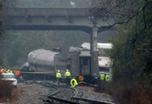 EEUU: choque de trenes en Carolina del Sur dejó dos muertos y 70 heridos