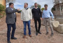 Se continúa avanzando en el plan de agua y saneamiento provincial