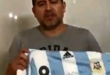 Un regalo de oro: Juan Román Riquelme sorprendió a Nazareno Sasia, el campeón de los Juegos Olímpicos