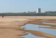 El río Paraná alcanzó el nivel más bajo de la última década