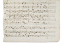 Una partitura que Mozart compuso a los 16 años fue vendida por 370 mil euros