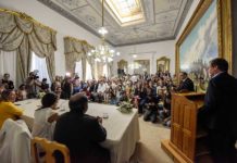 Bordet encabezó la capacitación de las autoridades de los tres poderes del Estado por la Ley Micaela