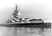 Encuentran los restos un icónico acorazado de EE.UU. en el fondo del Pacífico