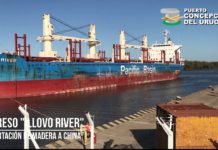 Comienza una nueva carga de madera desde los puertos entrerrianos