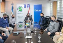 Enersa firmó un acuerdo para desarrollar un proyecto de telecomunicaciones en toda la provincia