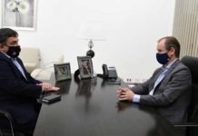 Bordet y Oliva analizaron la marcha de obras en Concepción del Uruguay