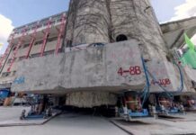 Escuela Lagena de China: el increíble traslado de un edificio escolar de 7.600 toneladas en Shanghái