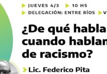 Charlas para eliminar la discriminación por racismo
