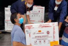 La provincia recibió este domingo 12.000 dosis de la vacuna Sputnik V