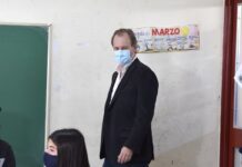 Bordet gestionó obras de infraestructura educativa ante Nación