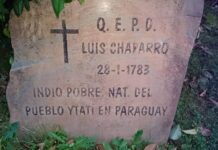 El instructivo cementerio de San Carlos, en la Banda Oriental