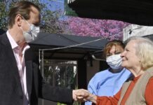 Bordet destacó el compromiso de su gestión con el cuidado de personas mayores