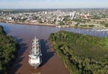 Ingresó un nuevo buque para cargar en el puerto