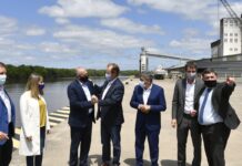 Entre Ríos recibe el apoyo de la Nación para ampliar la exportación con contenedores desde Concepción del Uruguay