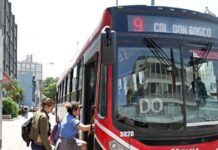 En la provincia el transporte público será libre y gratuito en las elecciones generales