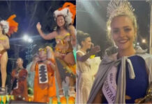 Carnaval en Victoria: La Representante Provincial fue Valentina Rosario Martín, de Concepción del Uruguay