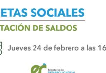 Este jueves se acreditan las tarjetas sociales