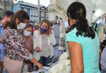 Con emprendedoras de toda la provincia se realizó la primera Feria de la Economía Social del año