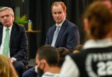 Alberto Fernández y Bordet lanzaron Creando en Territorio junto a estudiantes