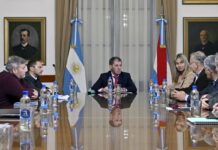 El gobierno provincial recibió a la Mesa de la Cadena de Valor Agregado de la Construcción