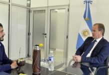 Ley de fibromialgia, salud y desarrollo social fueron los temas que abordaron Bordet y el diputado Huss