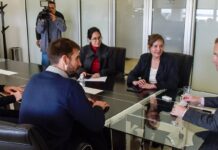 Bordet recibió a la nueva directora del Museo Palacio San José