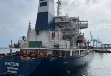 Sale de Ucrania el primer buque con granos tras la firma del acuerdo con Rusia