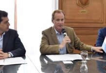 Bordet firmó el acuerdo para construir la interconexión vial oeste de Gualeguaychú