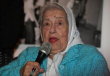 Murió Hebe, símbolo mundial de la lucha por los Derechos Humanos