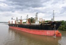 Puerto. Zarpó un buque e ingresó otro