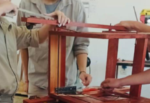 Estudiantes de Entre Ríos construyeron una silla postural para compañeros con discapacidad