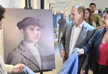 Bordet inauguró una muestra reconstructiva de la imagen de Urquiza