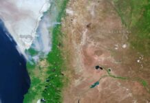 Incendios en Chile: las imágenes desde el espacio que muestran la magnitud de la ola de fuegos, la más mortífera de la última década en el país