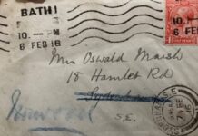 La carta que llegó 100 años después a su destino