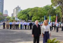 Conmemoraron las batallas de San Lorenzo y Caseros