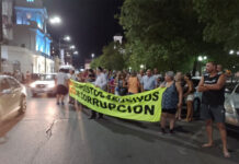 Marcha y protesta pacífica contra las tarifas de Enersa