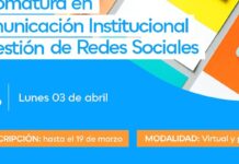 Están habilitadas las preinscripciones a la Diplomatura en Comunicación Institucional y Gestión de Redes Sociales