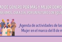 La provincia acompaña la agenda de actividades por el 8M de las áreas Mujer municipales