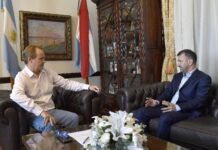 Bordet avanzó con el senador Kueider sobre proyectos de ley que contemplan beneficios para Entre Ríos